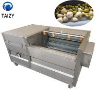 Taro Washing And Peeling Machine Ginger Washing And Peeling Machine Cassava Peeling Machine